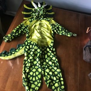 Toddler Triceratops costume
